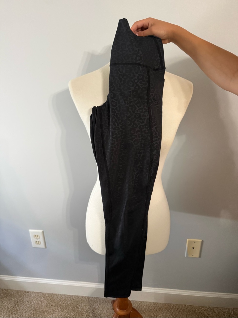 Senita black Leopard Print Leggings